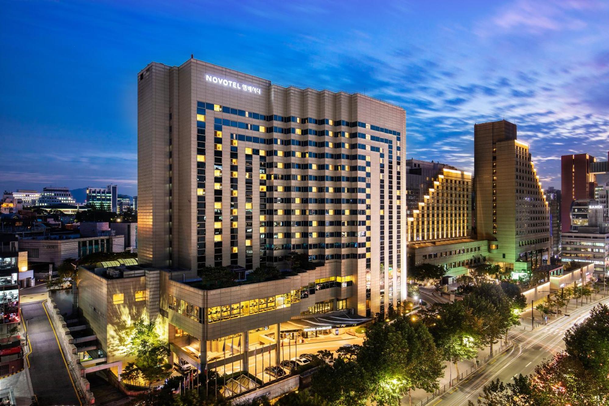 Novotel Ambassador Seoul Gangnam Exteriör bild